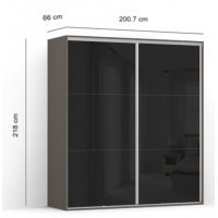 DRESSING LEX 201-218-66 B GRI/CZP